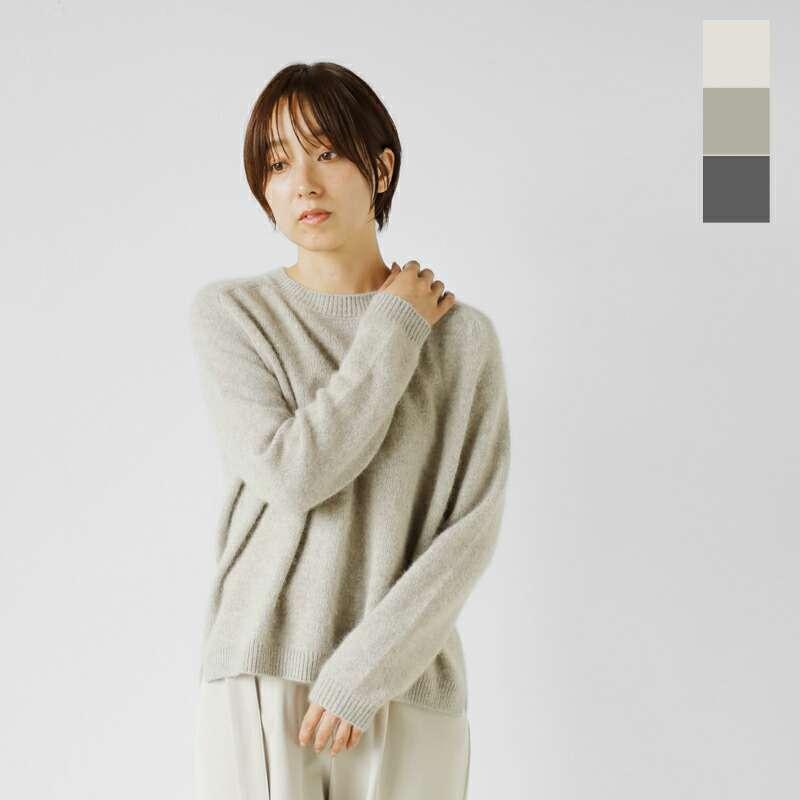 evam eva（エヴァムエヴァ） ウール フォックス ニット プルオーバー