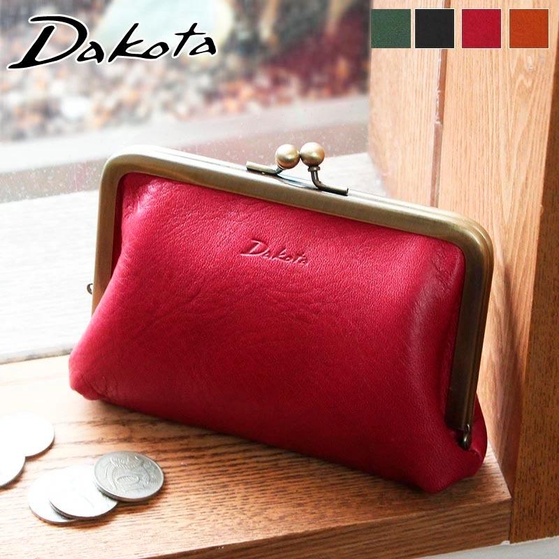 Dakota（ダコタ） がま口財布 ラルゴ 小銭入れ コインケース 牛革 本革
