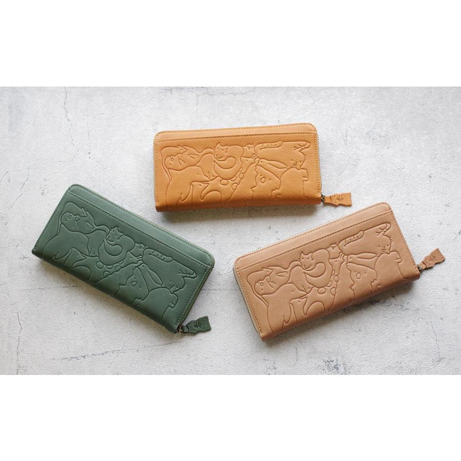 Dakota（ダコタ） グレー再入荷 長財布 ラウンドファスナー アニマーレ