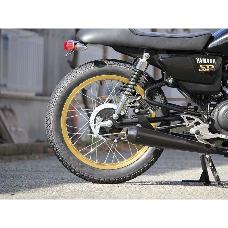 YB125SPスポーク ワイドサイズ ホイールセット（アルミ・シルバー