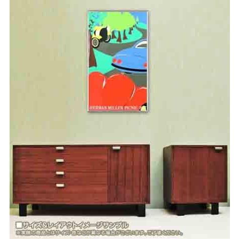 ポスター アート Automobiles サマーピクニック 1997年 Kathy Stanton