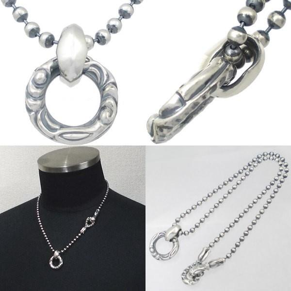 LONE ONES（ロンワンズ） ラージクレーンリングシルバーフックボール