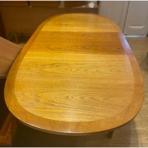 VINTAGE ネイサン Nathan オーバル テーブル ダイニングテーブル