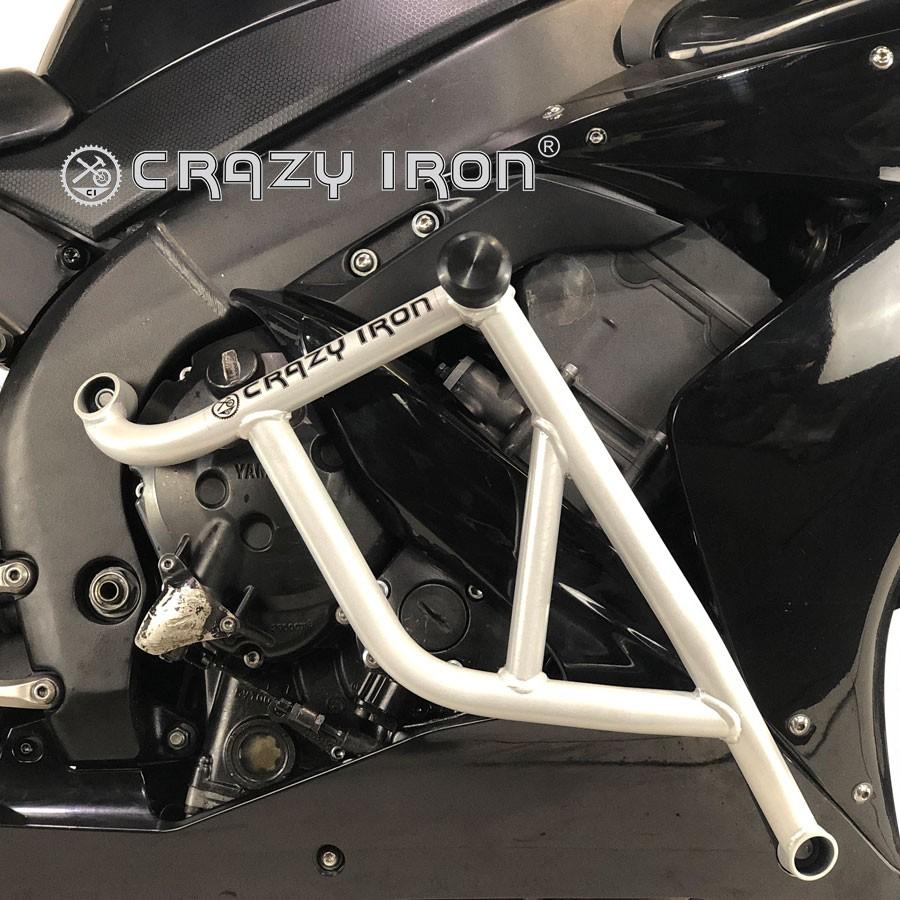 ヤマハ YZF-R1 2004-2006 クラッシュバー エンジンガード CRAZY IRON