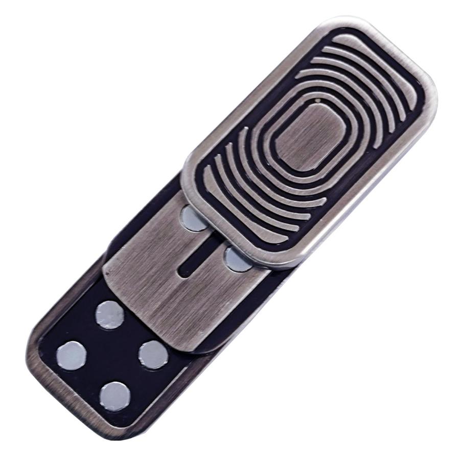 フィジェットスライダー フィジェットトイ マグネット式 大人用 メタル