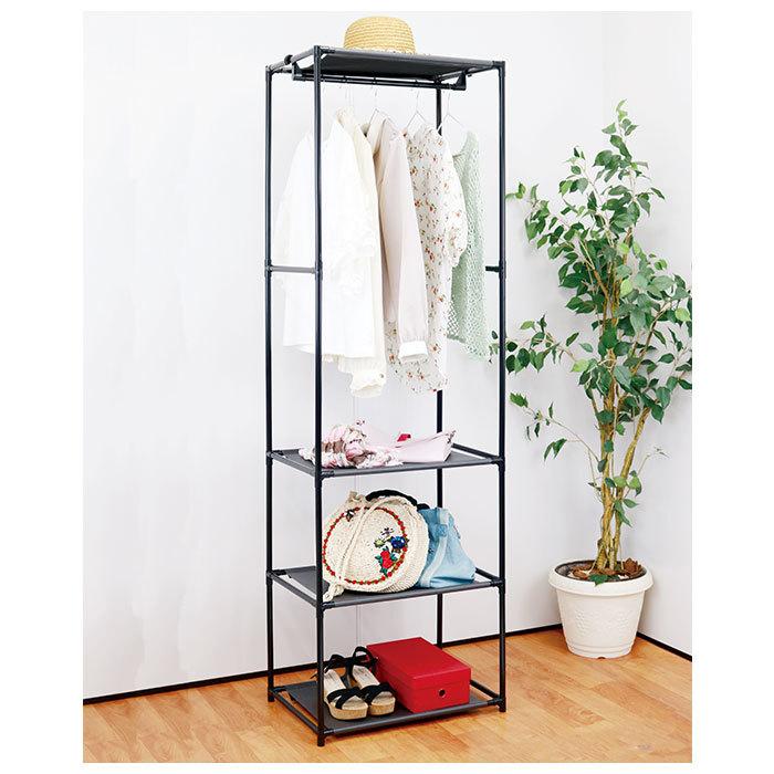 ハンガーラック 通販 3段 軽量 ハンガー ラック 衣類掛け パイプラック