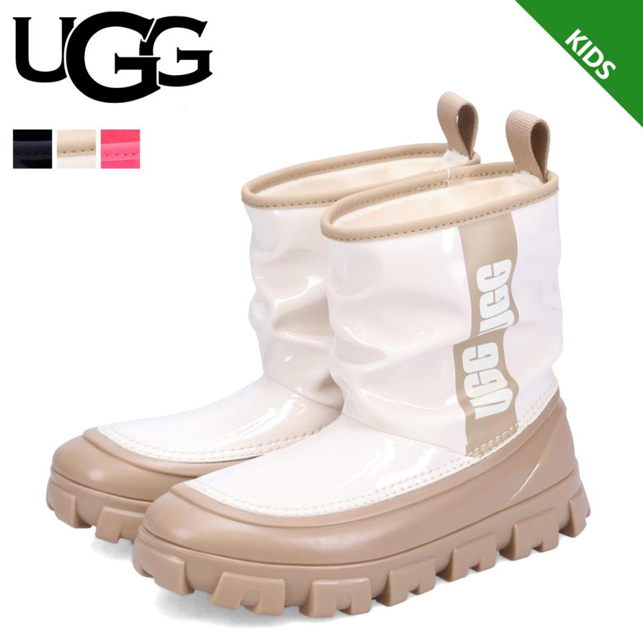 UGG（アグ） レインブーツ 長靴 クラシック ブレラ ミニ キッズ 厚底