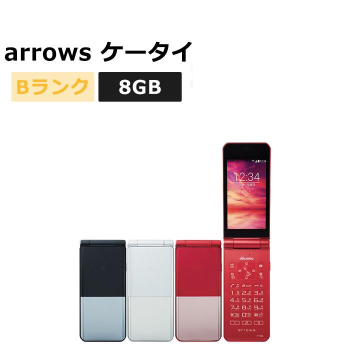 中古 arrows ケータイ F-03L docomo版SIMフリー 本体 Bランク 携帯電話