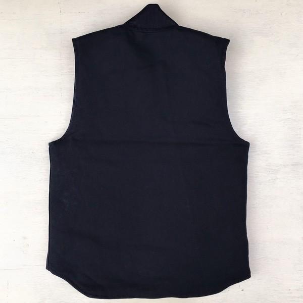 Carhartt（カーハート） ワッペン付き ダックベスト ブラック Sサイズ