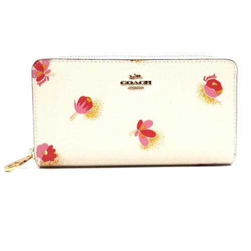 COACH（コーチ） 財布 長財布 新作 新品 フローラルプリント 花柄