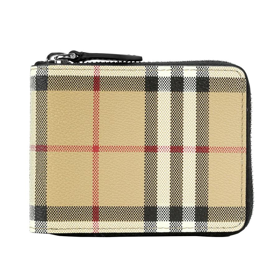 BURBERRY（バーバリー） 並行輸入 2つ折り財布 チェック＆レザー