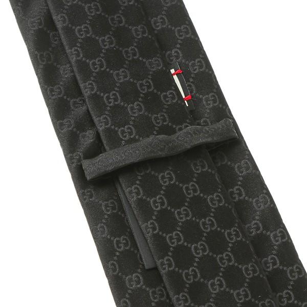 GUCCI（グッチ） 並行輸入 ネクタイ 456520 1000メンズ ブラック 黒