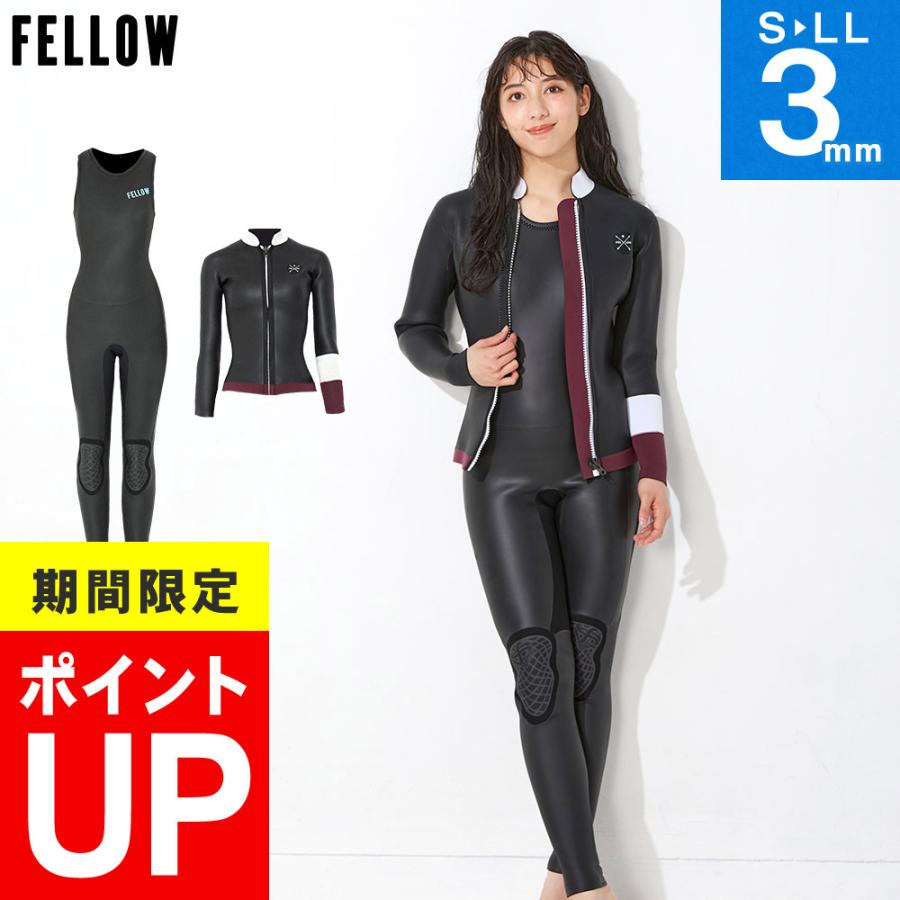 FELLOW 【最大29%お得!】FELLOW ウェットスーツ タッパー 3mm