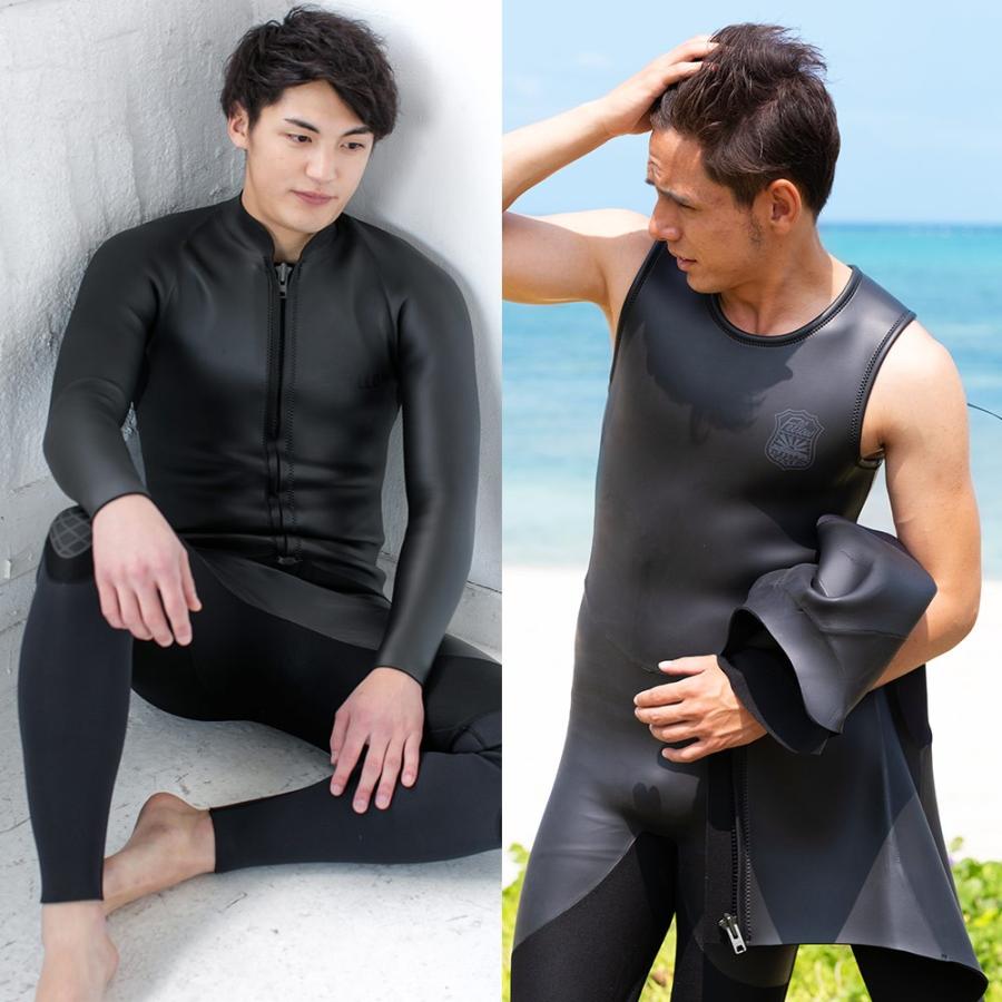 FELLOW ロングジョン ＆ タッパー セット 3mm メンズ ウェットスーツ