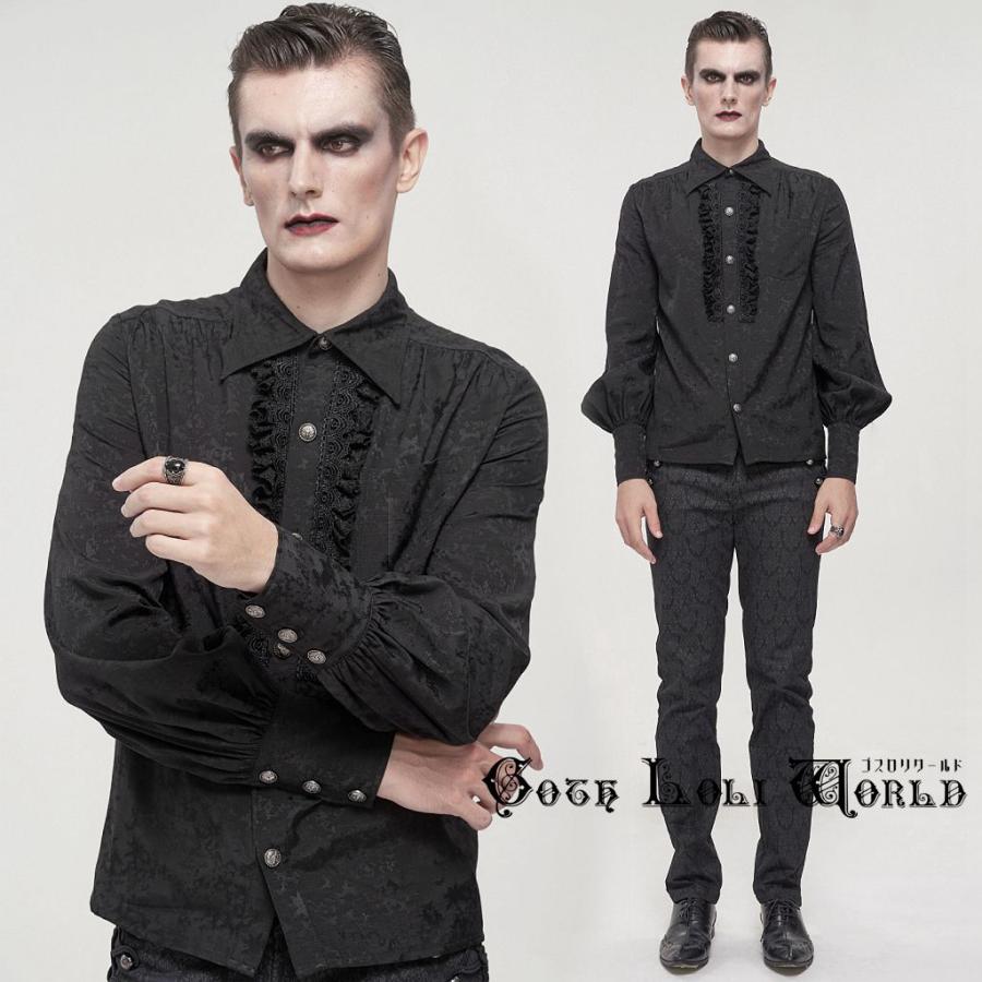 ゴスロリワールド SHT08201 ゴシック ファッション レースフリル 長袖
