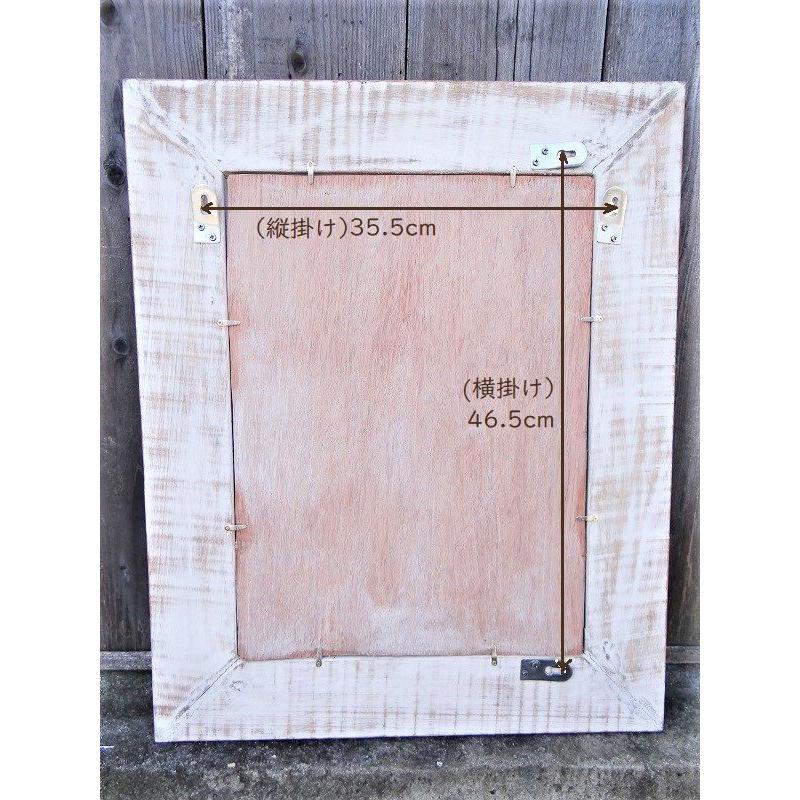 ミラー 鏡 壁掛け 木製 ウッド フレーム おしゃれ 木彫り レリーフ