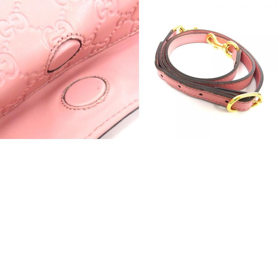 GUCCI（グッチ） シグネチャー トップハンドル 2WAY ハンドバッグ