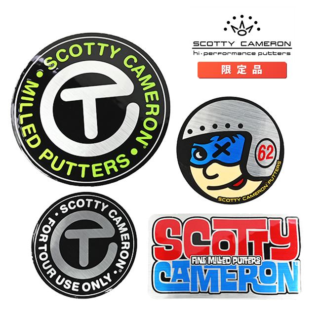 SCOTTY CAMERON スコッティキャメロン ステッカー 4枚セット Scotty