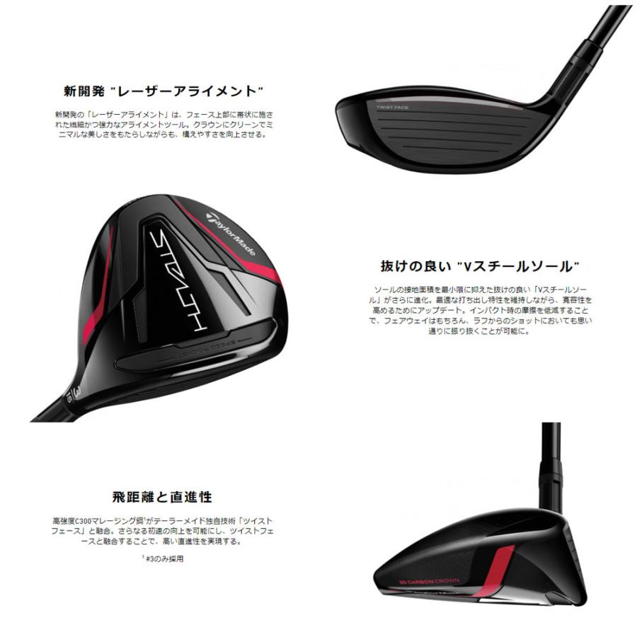 TaylorMade（テーラーメイド） 【USモデル】 ステルス フェアウェイ