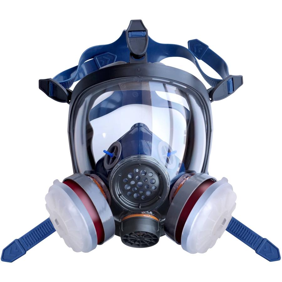 防塵マスク 防護マスク 顔全体 フルフェイス マスク フィルター