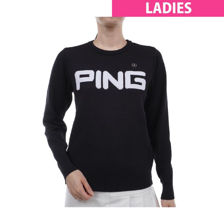 PING（ピン） ロゴセーター レディス : GDOゴルフショップ Yahoo!店