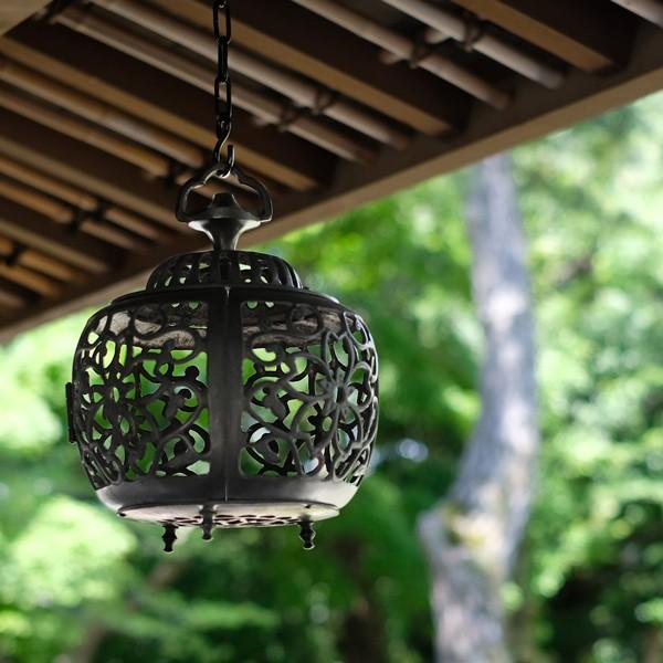 灯篭 吊灯篭 桜 高岡銅器 吊り灯篭 灯籠 燈籠 照明加工 LED
