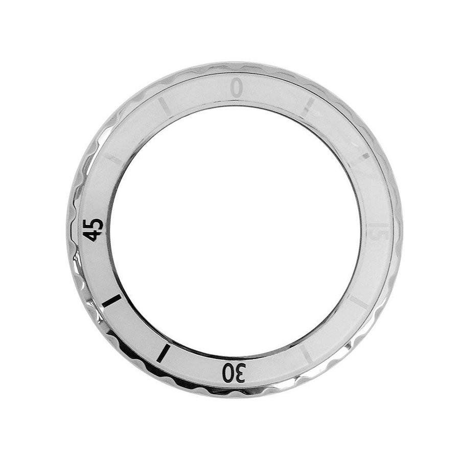 J12 CHANEL シャネルJ12 クロノグラフ 41mm用 純正 交換用ベゼル 白