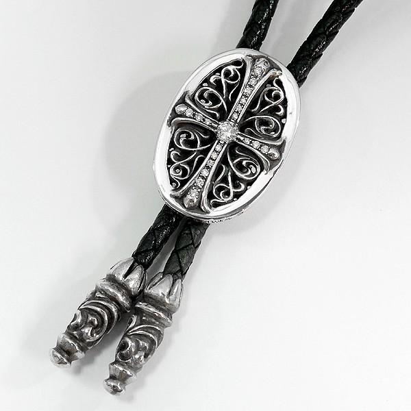 CHROME HEARTS（クロムハーツ） ボロ オーバルループタイ パヴェ