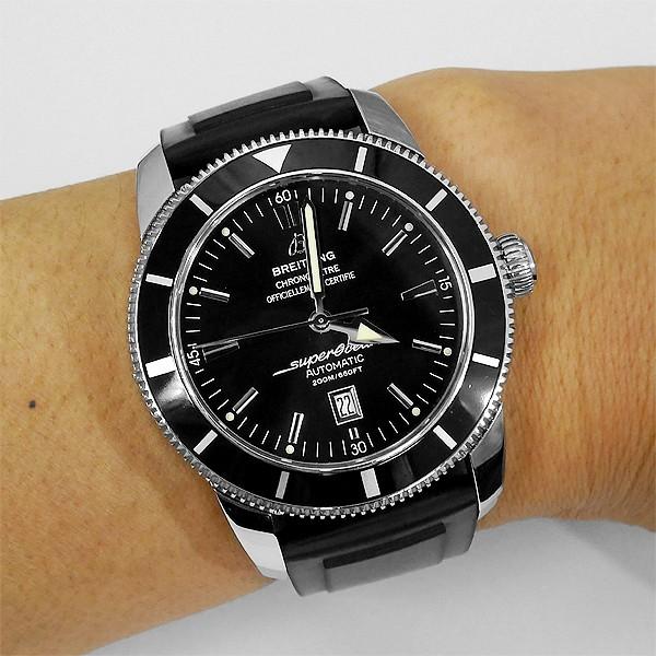 スーパーオーシャン BREITLING ブライトリング ヘリテージ46 A17320 黒