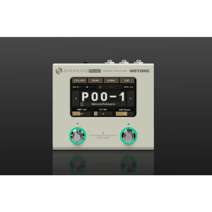 HOTONE AMPERO Mini【アンプモデラー＆エフェクター】 《エフェクター