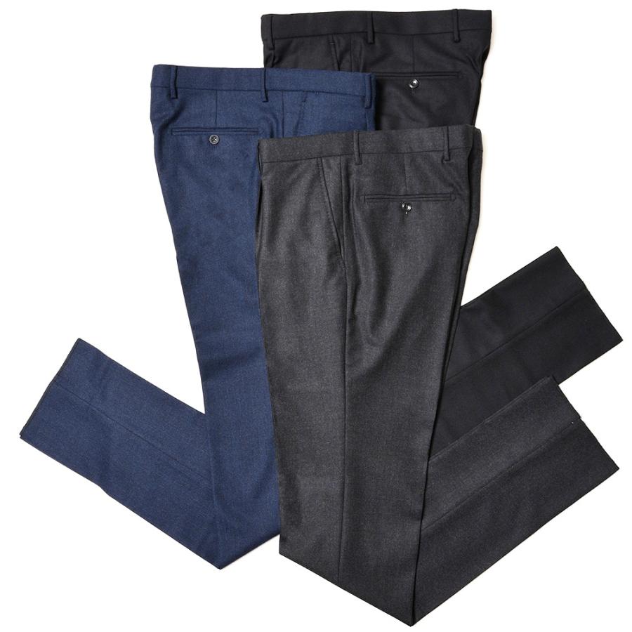 TAGLIATORE（タリアトーレ）ウールカシミアサキソニー1プリーツ