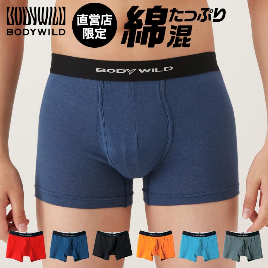 BODY WILD（ボディワイルド） グンゼ GUNZE ボクサーパンツ メンズ 綿