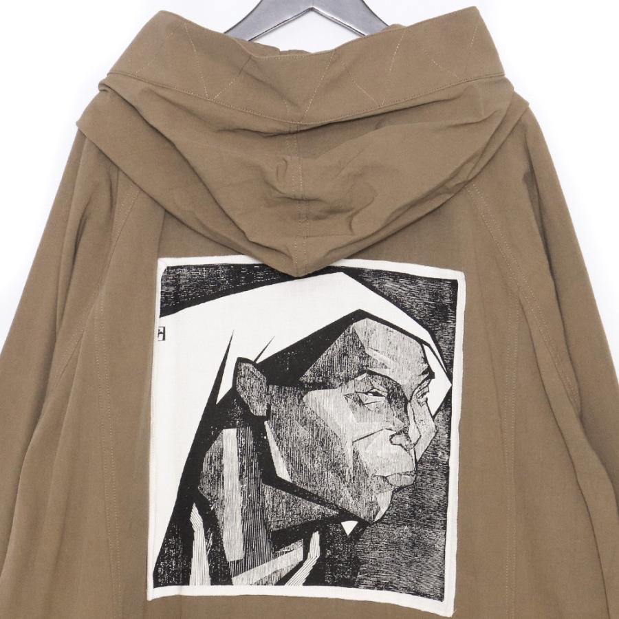 未使用 SASQUATCHFABRIX. 見つめる貌オーバーコート Mサイズ ベージュ