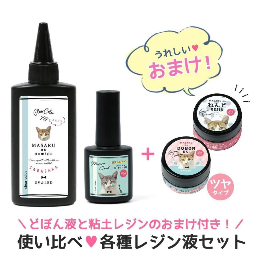 隠れ工房GreenOcean □税込合計898円のどぼん液と粘土レジンがオマケ