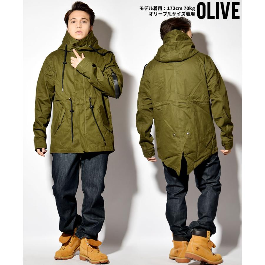 モッズコート ミリタリージャケット メンズ アウター 春コート