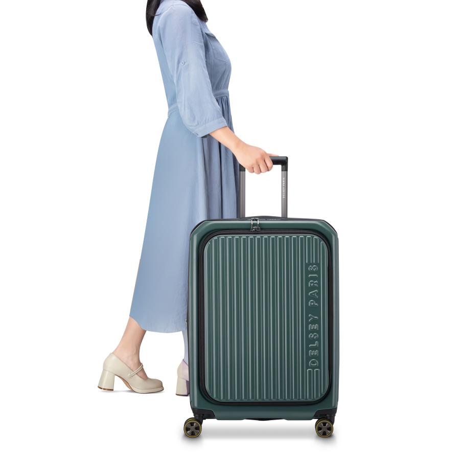 公式 DELSEY デルセー SECURITIME ZIP フロントオープン セキュリ