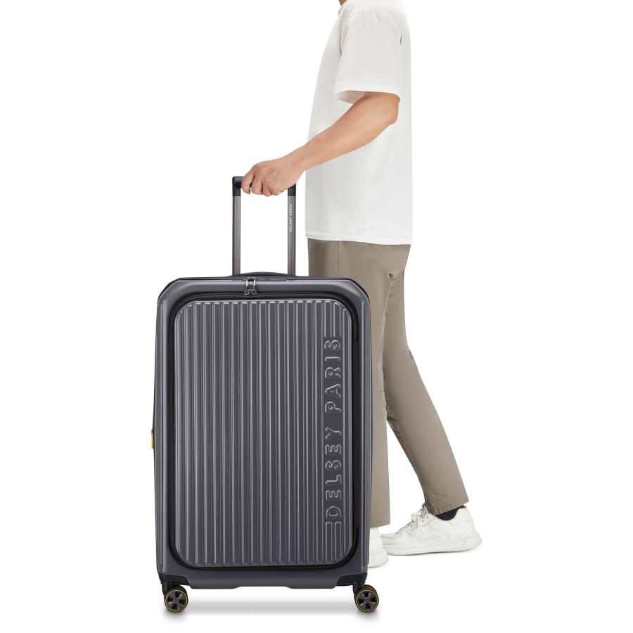 公式 DELSEY デルセー SECURITIME ZIP フロントオープン セキュリ