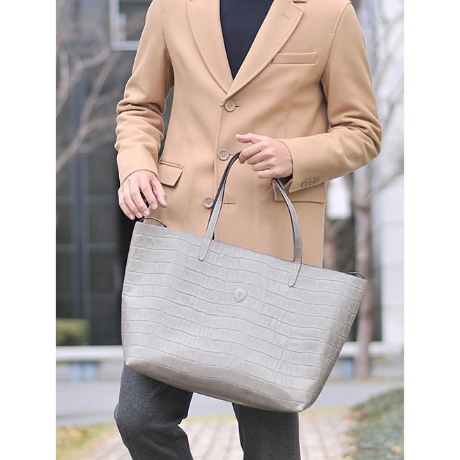 Felisi（フェリージ） felisi 15/20/SA グレー カラー クロコエンボス