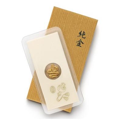純金 開運お守り 午 馬 うま ウマ 懐中お守り 金 新品 金塊 ギフト