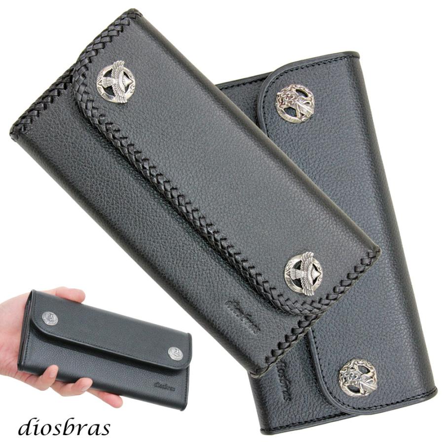 長財布 クロス トラッカーウォレット レザーウォレット 革財布 本革