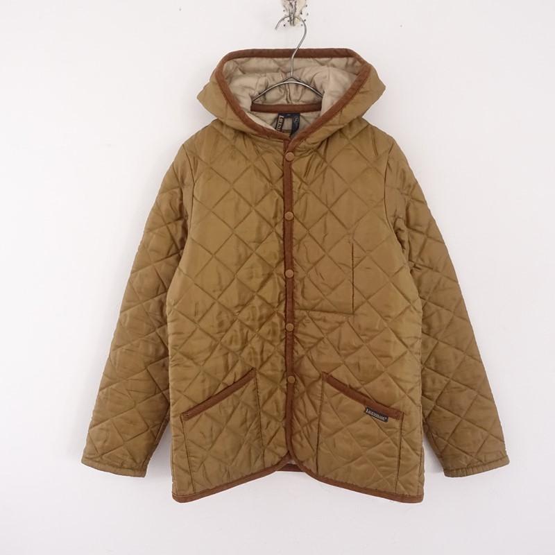 LAVENHAM（ラベンハム） *フード付きキルティングジャケット*38/50中綿
