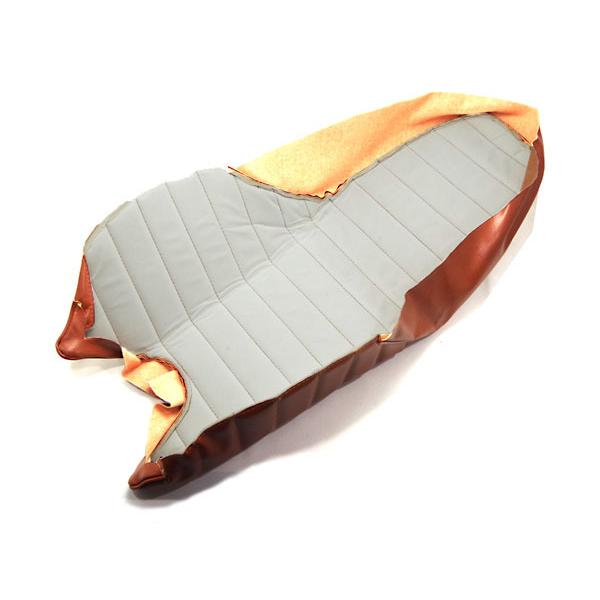 張替シートレザー タックロール ブラウン 茶色 / 新品 シートカバー