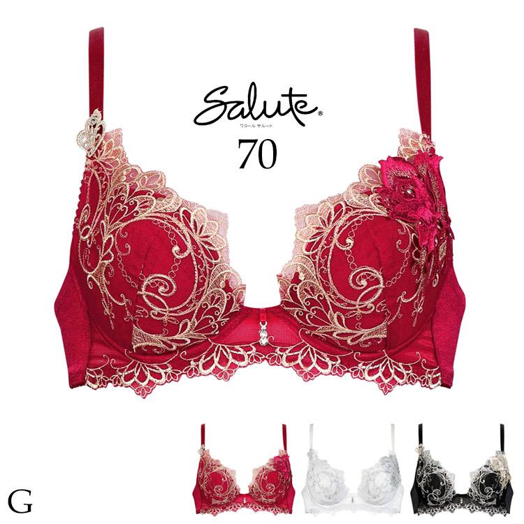 サルート（SALUTE） ワコール 70 VIVA LINE ブラジャー Gカップ