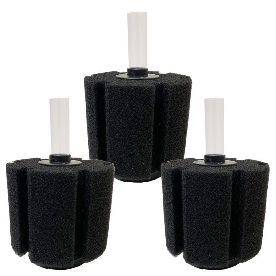 バイオスポンジフィルター YU-001 3個セット 投げ込み式 手軽で高性能