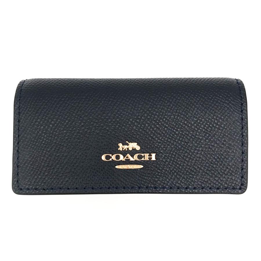 COACH（コーチ） ☆COACH☆ 6リング キーケース クロスグレインレザー