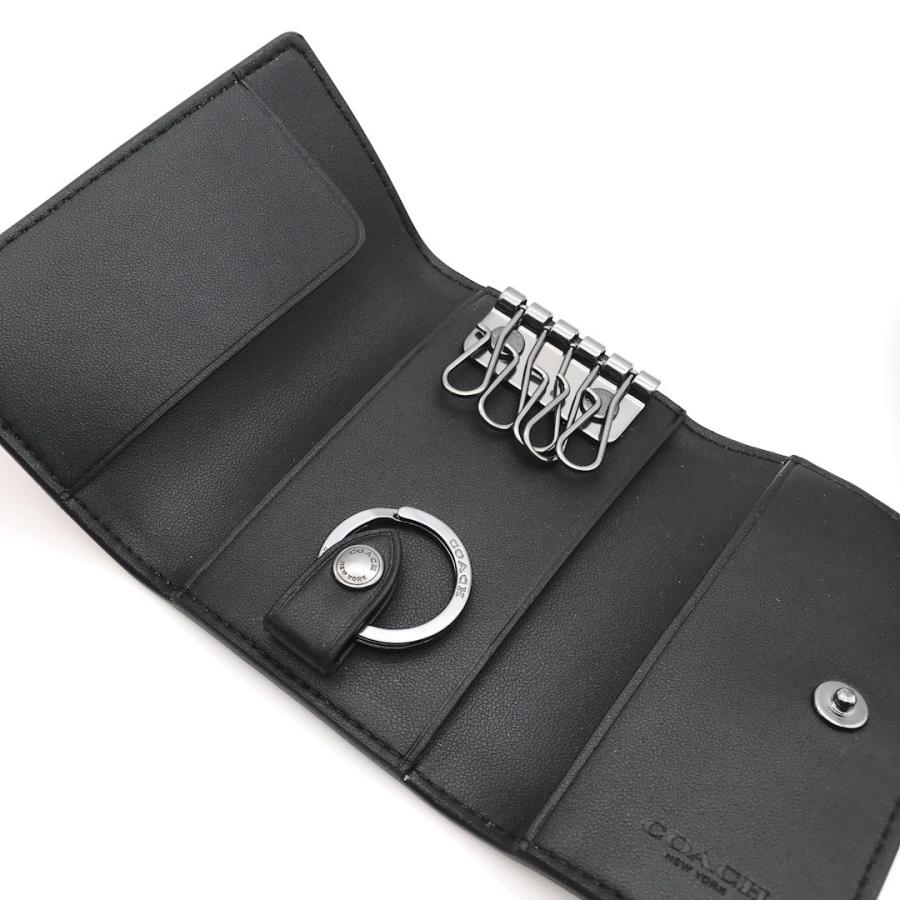 COACH（コーチ） ☆COACH☆ ファイブ リング キー ケース シグネチャー