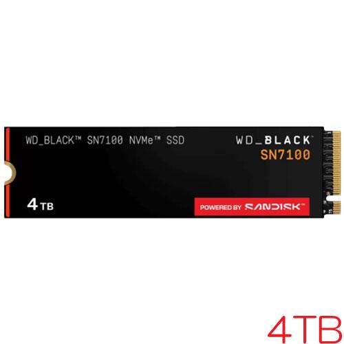 WD Black SSD ウエスタンデジタル WDS400T4X0E [WD_BLACK SN7100 NVMe