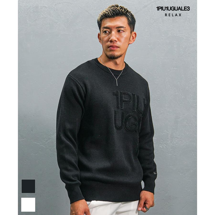 1PIU1UGUALE3 RELAX ウノピュウノウグァーレトレ ニット メンズ