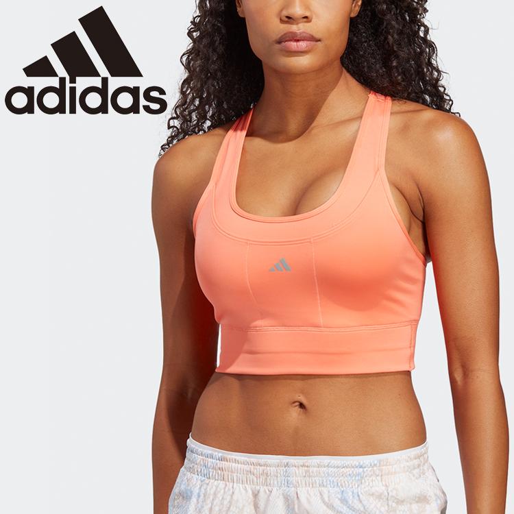adidas（アディダス） W RUN PKT ミディアムサポートブラ BWT65-IC8005