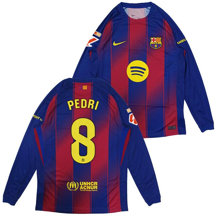 24/25 バルセロナ アウェイ 9番 レヴァンドフスキ 長袖 ユニフォーム